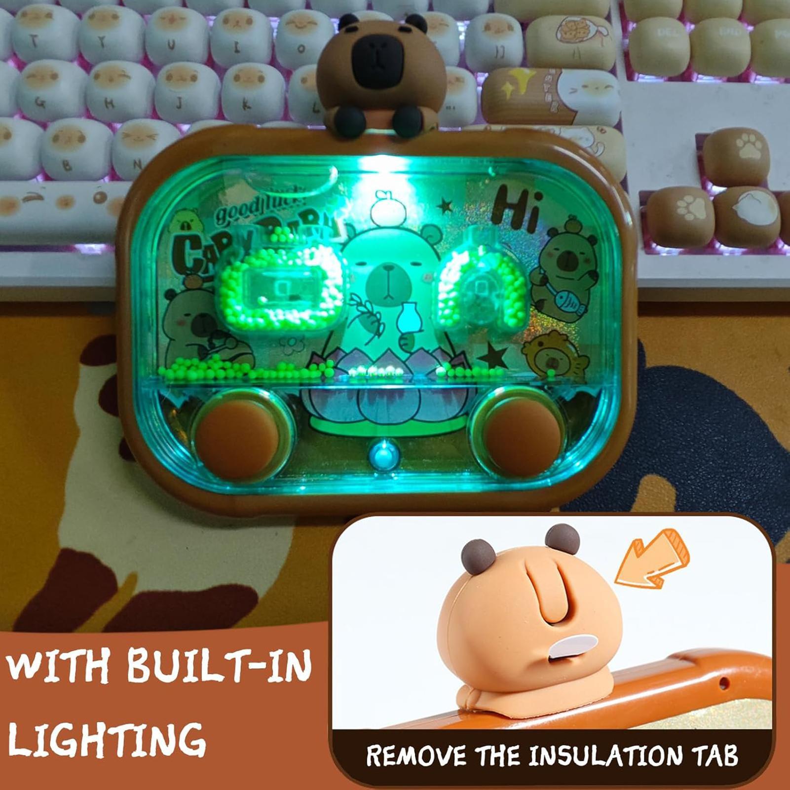 카피바라 휴대용 물놀이 게임 (LED 조명 포함), 더 - Party Games For Adults And Kids 리뷰 및 가격
